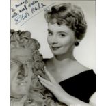 TV Film Elvi Hale signed 10x8 vintage black and white photo dated 1957 dedicated. Good condition.