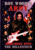 Music Roy Wood signed Army Marching into the Millennium tour programme. This lovely programme is