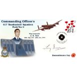 WW2 Sqn Ldr Tony Iveson Signed JB Tait Commanding Officers of 617 Squadron FDC. 8 of 18 Covers