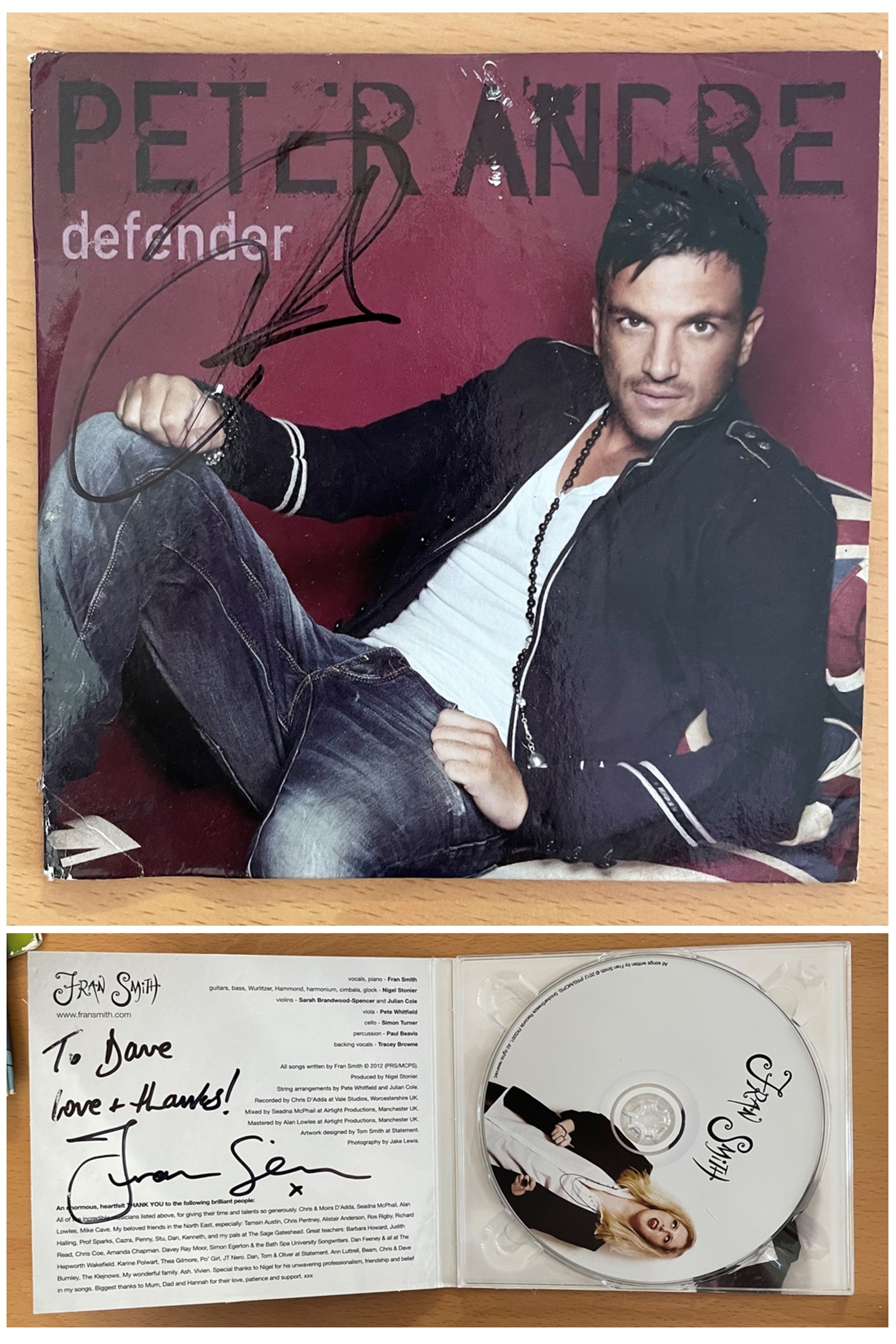 Music collection of signed CD sleeves complete with discs, 23 in total. Titles Include: Peter Andre; - Image 5 of 5