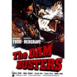 Dambuster Film Collection of 2 Fantastic 14x12 Colour Glossy Movie Posters Starring Richard Todd.