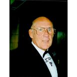 Stirling Moss signed 8x6 colour photo. Sir Stirling Craufurd Moss OBE (17 September 1929 - 12