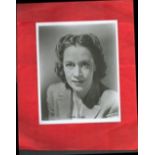 Anne Revere signed 10 x 8 inch black and white photo. (June 25, 1903 December 18, 1990) was an