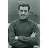 Joe Lancaster signed Manchester United 12x8 black and white photo. Joseph Gerald Lancaster (born