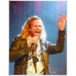 Nathan James Inglorious Music Signed 12 x 8 Colour Photograph. Good condition. All autographs come