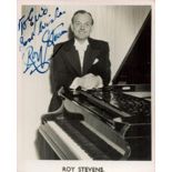 Roy Stevens 3. 5x3 signed black and white photo. Roy Stevens was born on March 12, 1934, in