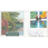 Good Life actors, Felicity Kendal and Richard Briers signed National Trust FDC for Sheffield Park