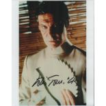 Actor, Louis Jourdan signed 10x8 colour photograph pictured during his role as Bond villain Kamal