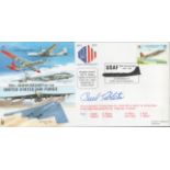 RAF, Paul Tibbets signed 50th Anniversary of the US Air Force flown FDC. Limited edition number