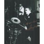 Rick Buckler signed 10x8 black and white photo. Paul Richard Buckler (born 6 December 1955) is an