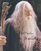 Ian McKellen signed 10x8 Lord of the Rings colour photo. Sir Ian Murray McKellen CH CBE (born 25 May