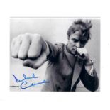 Michael Caine signed 10x8 black and white photo. Good condition Est.