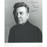 Albert Finney signed 10x8 black and white photo. Albert Finney (9 May 1936 - 7 February 2019) was an