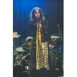 Steven Tyler signed Aerosmith 12x8 colour photo. Steven Victor Tallarico (born March 26, 1948),