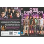 One Direction multisigned The Only Way is Up DVD sleeve includes 4 fantastic signatures. Good