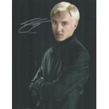 Tom Felton signed Draco Malfoy Harry Potter 10x8 colour photo. Thomas Andrew Felton (born 22
