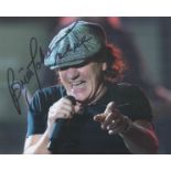 Brian Johnson signed ACDC 10x8 colour photo. Brian Francis Johnson (born 5 October 1947) is an