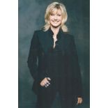 Olivia Newton John signed 12x8 colour photo. Dame Olivia Newton-John AC DBE (born 26 September 1948)