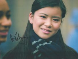 Katie Leung signed Cho Chang Harry Potter 10x8 colour photo. Katie Liu Leung (born 8 August 1987) is