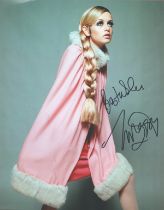 Twiggy Lawson signed 10x8 colour photo. Dame Lesley Lawson DBE (née Hornby; born 19 September