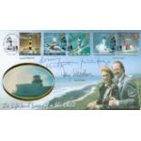 Life and Times of a She Devil signed 1998 Benham official Lighthouses FDC. Signed by Dennis