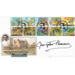 Christopher Plummer signed 2002 Rudyard Kipling Just So Internetstamps official FDC. Good condition.