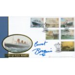 Ernest Borgnine actor signed 2004 RMS Queen Mary official Internetstamps FDC. Good condition. All