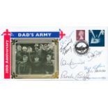 Dads Army multiple signed 1998 30th ann cover. Signed by Clive Dunn, Jimmy Perry, David Croft, Ian