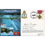 WW2 Flt Lt Basil Feneron and Flt Lt Dudley Heal DFM Signed Operation Chastise 16/17 May 1943 FDC.