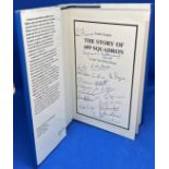 WW2 Fantastic Multi Signed Frank H Ziegler Book The Story of 609 Squadron Under The White Rose.