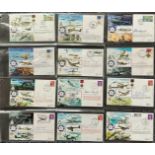 WW2 RAF Battle of Britain 50th Anniversary Complete Set of RAFA 1-20 Codes FDC's Signed by Battle of