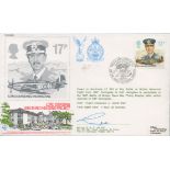 RAF Sqn Ldr Ken Lee DFC of 501 Sqn Signed Lord Dowding Sheltered Housing Project FDC. Flown in a