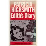 Patricia Highsmith Edith's Diary Fine with complete Dust Jacket, Wrapper Hardback 1st Edition 1977