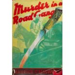 Maurice Cresswell Murder In A Road Gang with complete Dust Jacket, Wrapper Hardback 1st Edition (