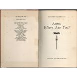 Patricia Wentworth Anna Where Are You? Ex. lib. 1st Edition 1953 Book. We combine shipping on all