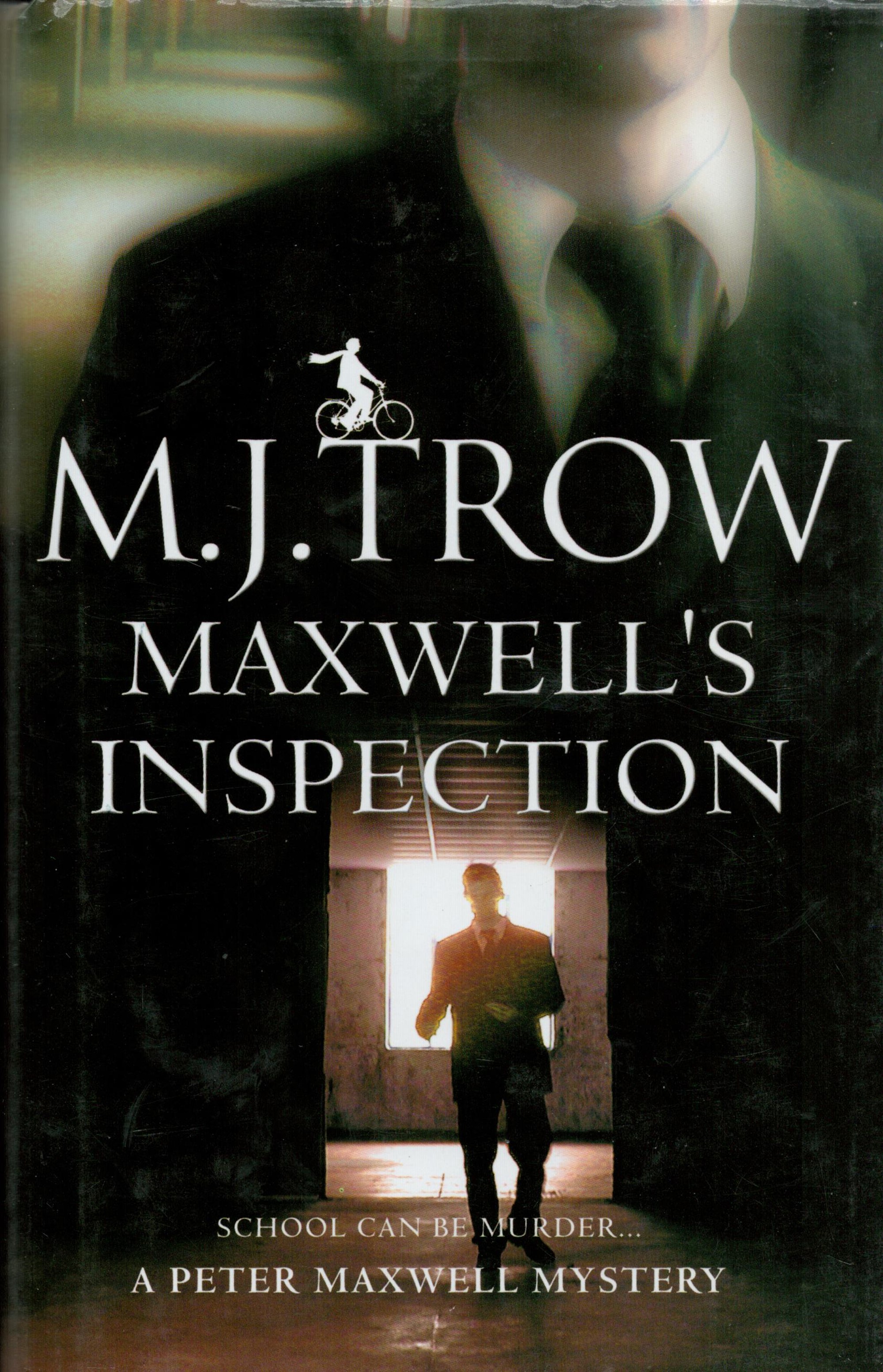 M. J. Trow Maxwell's Inspection Fine with complete Dust Jacket, Wrapper Hardback 1st Edition 2003