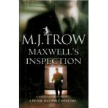 M. J. Trow Maxwell's Inspection Fine with complete Dust Jacket, Wrapper Hardback 1st Edition 2003