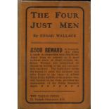 Edgar Wallace The Four Just Men (The Tallis Press) 1st Edition 1905 Book. We combine shipping on all