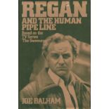 Joe Balham. Regan And The Human Pipeline. with complete Dust Jacket, Wrapper Hardback 1st Edition