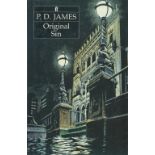 P. D. James Original Sin Fine with complete Dust Jacket, Wrapper Hardback 1st Edition 1994 Book.