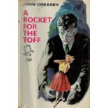 John Creasy A Rocket for the Toff with complete Dust Jacket, Wrapper Hardback 1st Edition 1960 Book.