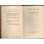 John Haslette Vahey Secrets For Sale (Library stamps) 1st Ed. 1935 Book. We combine shipping on