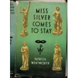 Patricia Wentworth Miss Silver Comes To Stay Fine with complete Dust Jacket, Wrapper Hardback 1st