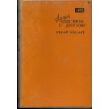 Edgar Wallace Again The Three Just Men 1st Edition (1929) Book. We combine shipping on all lots.