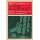 John Creasy's Mystery Bedside Book Fine with complete Dust Jacket, Wrapper Hardback 1st Edition 1967