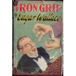 Edgar Wallace The Iron Grip with complete Dust Jacket, Wrapper Hardback The Readers Library Circa