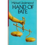 Michael Underwood Hand Of Fate Fine with complete Dust Jacket, Wrapper Hardback 1st Ed. 1981 Book.