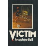 Josephine Bell. Victim Fine with complete Dust Jacket, Wrapper Hardback Publishers File Copy 1st