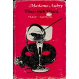 Hugh Travers Madame Aubry Dines With Death with complete Dust Jacket, Wrapper Hardback 1st Edition