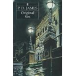 P. D. James Original Sin Fine with complete Dust Jacket, Wrapper Hardback 1st Edition 1994 Book.